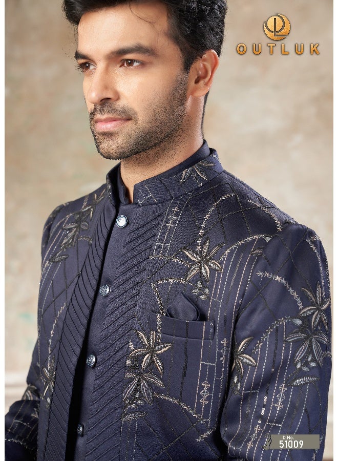 OUTLUK Embroidered Jodhpuri Suit for Men - Image 3